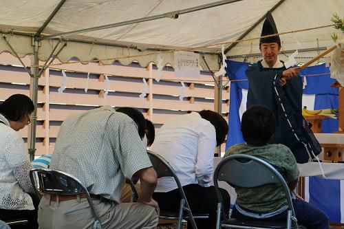 【新築住宅】山形市妙見寺 Ｋ様邸 地鎮祭