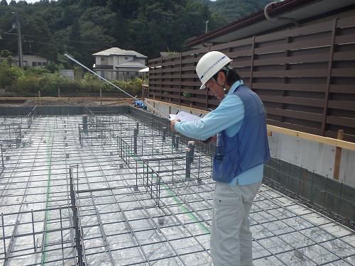 【新築住宅】山形市妙見寺 Ｋ様邸 配筋検査