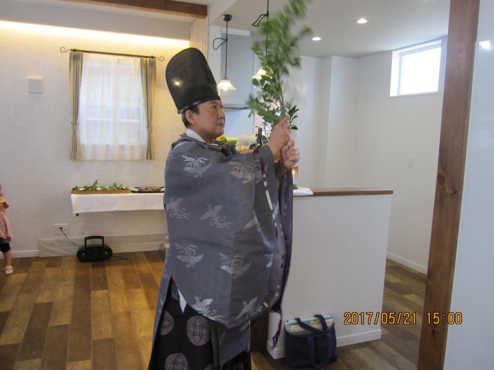【新築住宅】 山形市南四番町 Ｔ様邸 入居祈祷