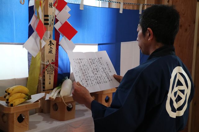 【新築住宅】天童市芳賀 Ｋ様邸　上棟式