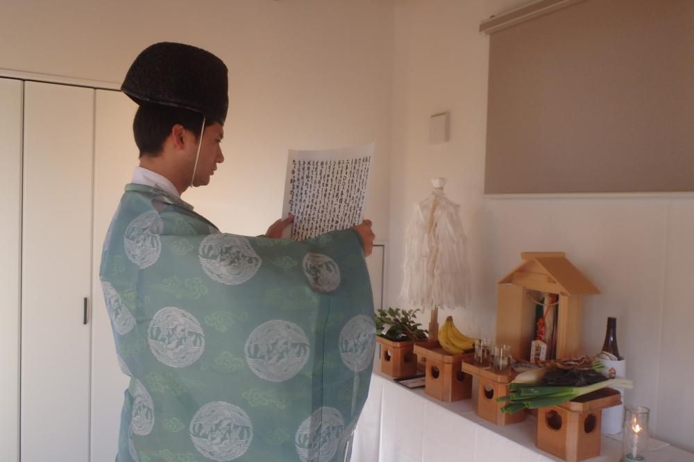 【新築住宅】山形市みはらしの丘 Ｔ様邸 入居祈祷
