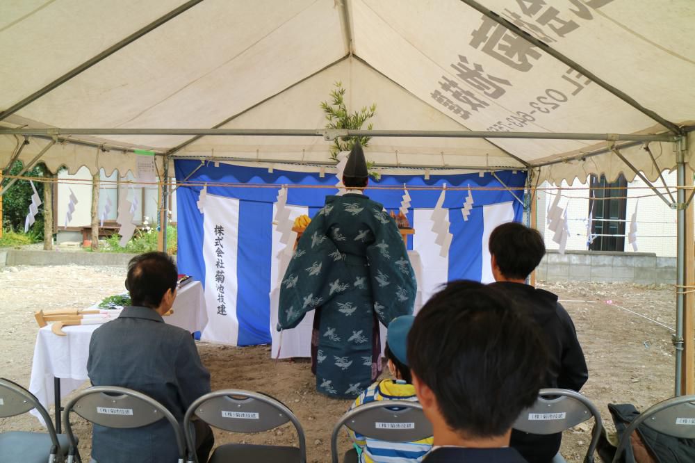 【新築住宅】山形市江俣 T様邸 地鎮祭