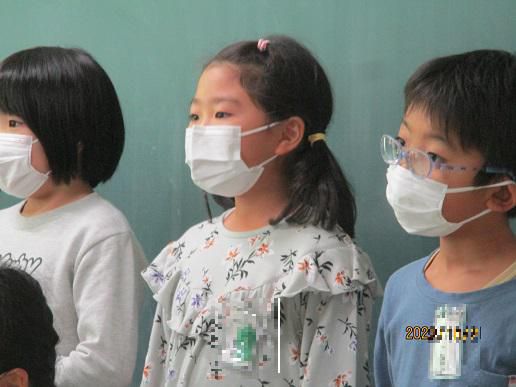 授業参観10月