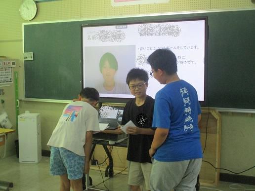 豊浦小学校の５年生と・・・