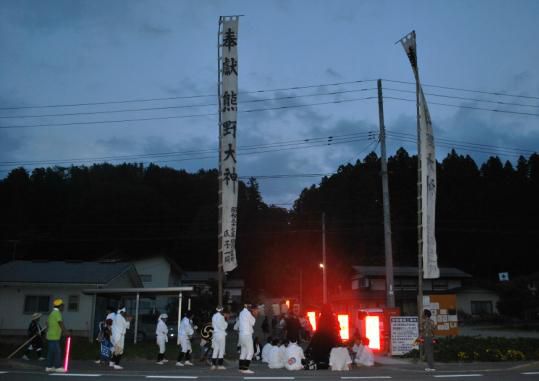 白鷹町　下山地区獅子舞