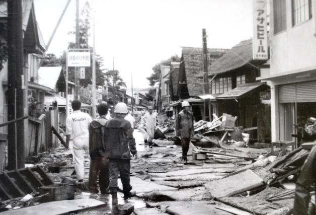 49年前の8月28日29日の羽越水害