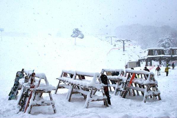 予定通り米沢スキー場オープン