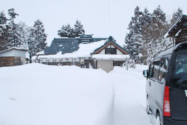 新居で生活開始雪国の覚悟