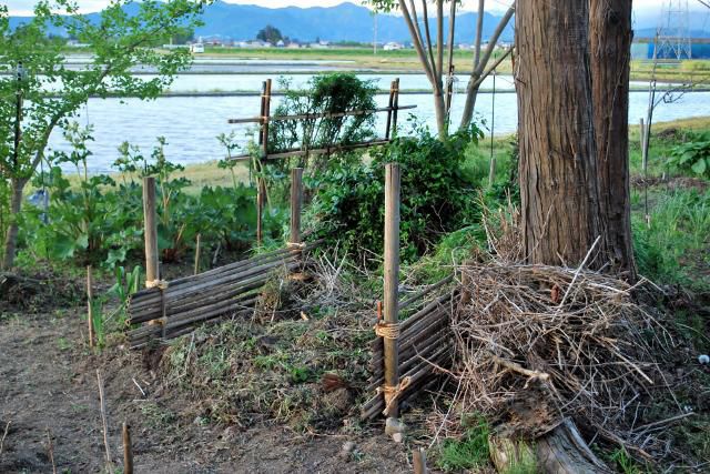 堆肥場作り
