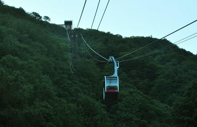 天元台高原駅から日の出