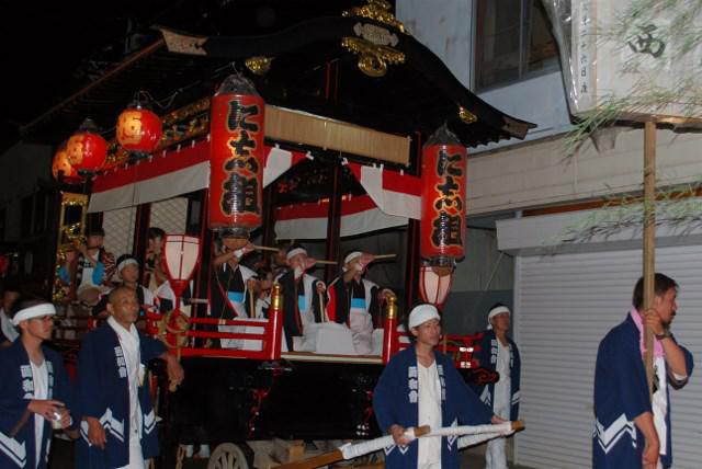 しゃぎり（川西町小松地区のお祭り）