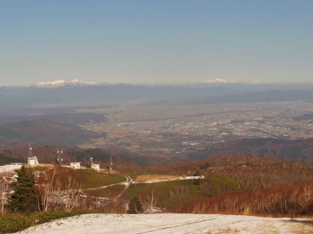 鳥海山がきれいに見えた