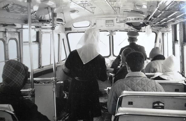 今はないバスの車掌