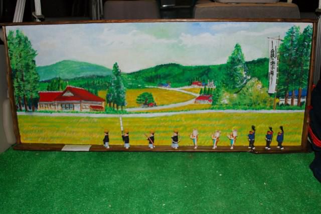 萠展に向けて（作品１：豊穣の時）