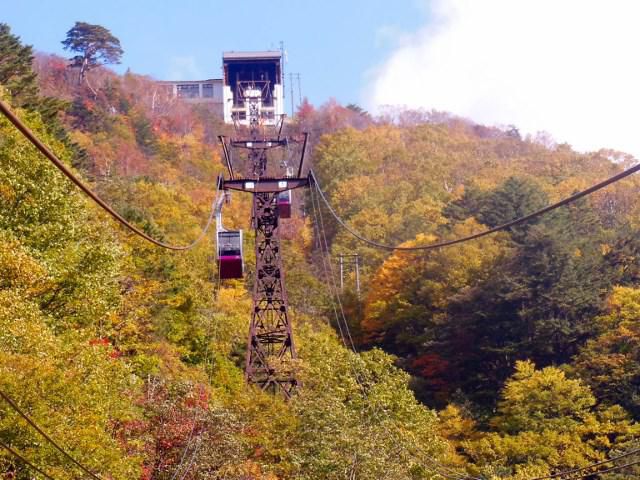 天元台ロープウエイから