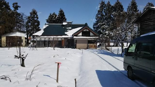 季節外れの雪（なごりゆき）