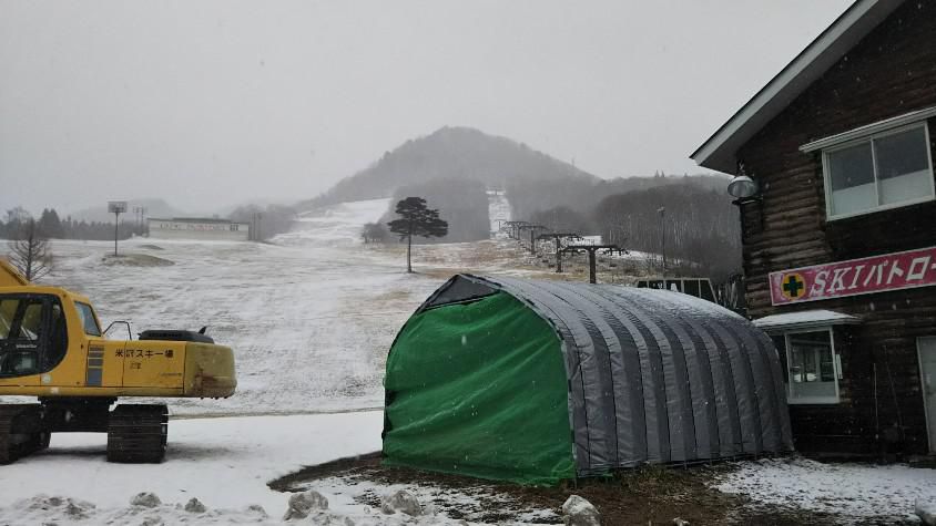 昨日の米沢スキー場