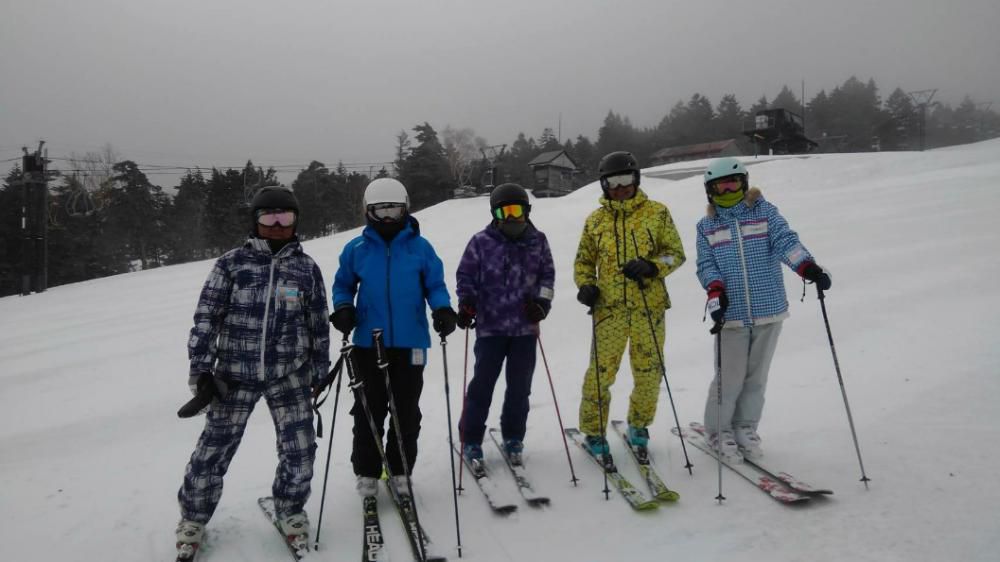 送別スキー会