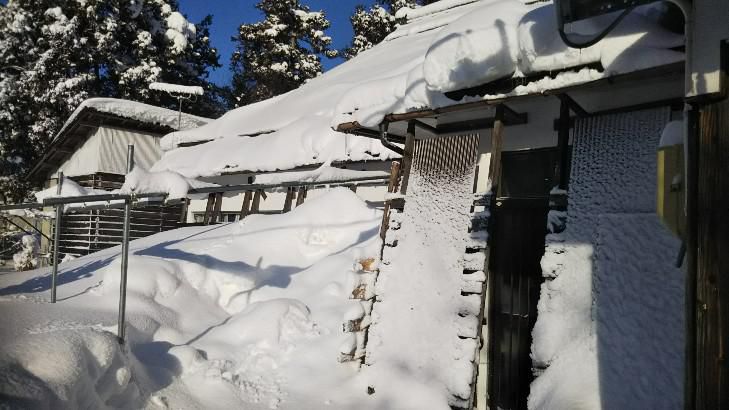 雪かたずけ
