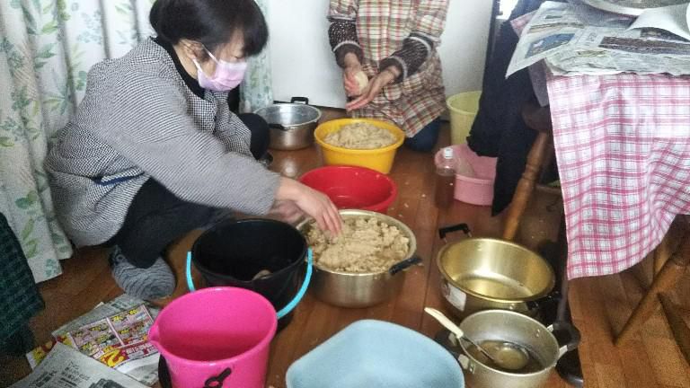 味噌つくり