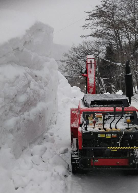 雪の壁
