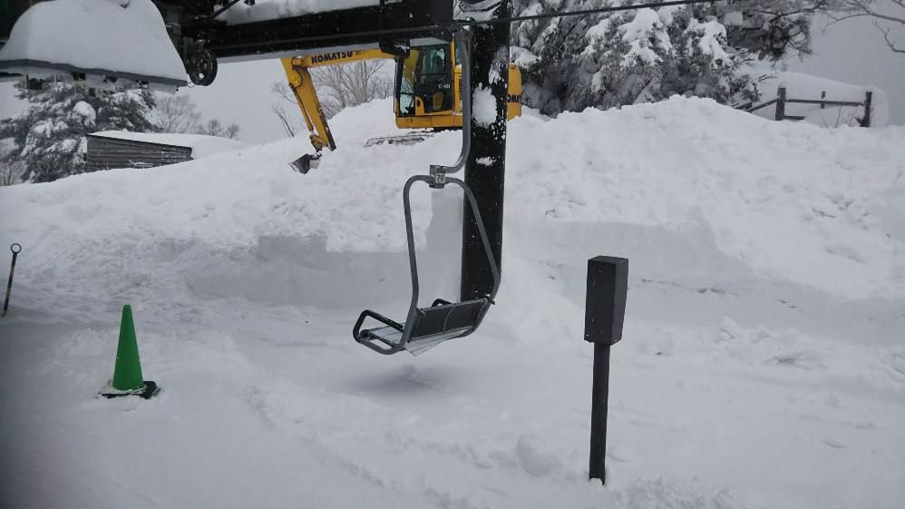 雪の壁