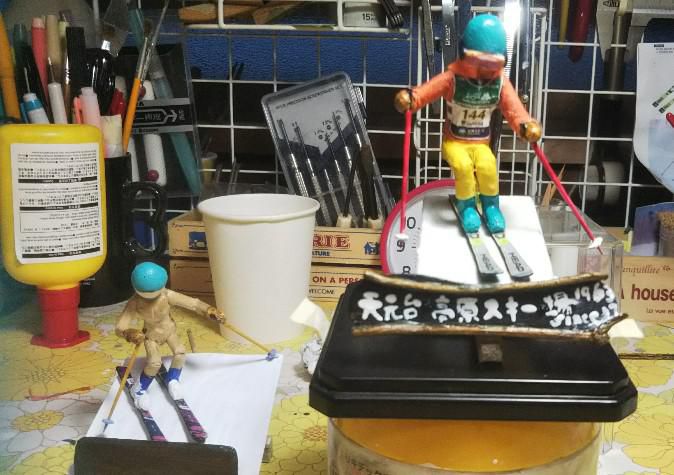 スキー人形