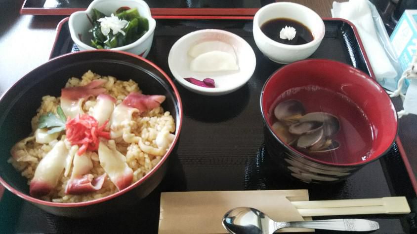 ホッキガイ定食