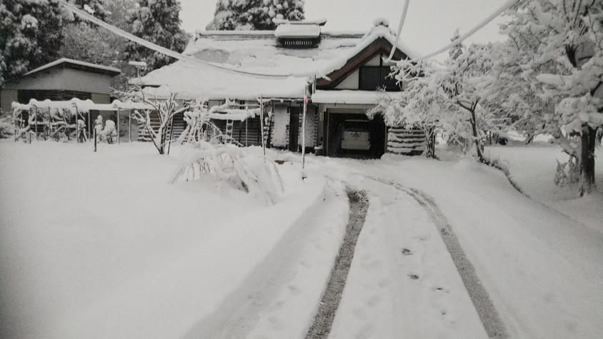 初除雪