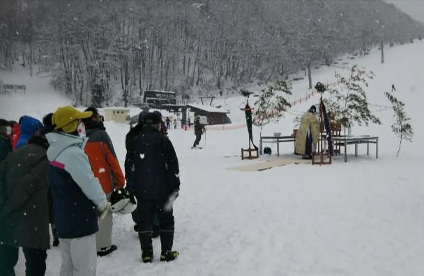 米沢スキー場安全祈願祭