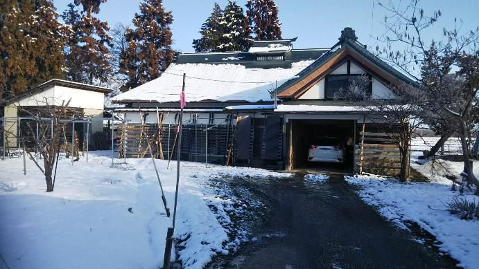 昨日の雪