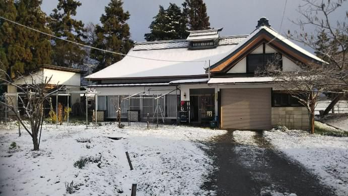 季節外れの雪