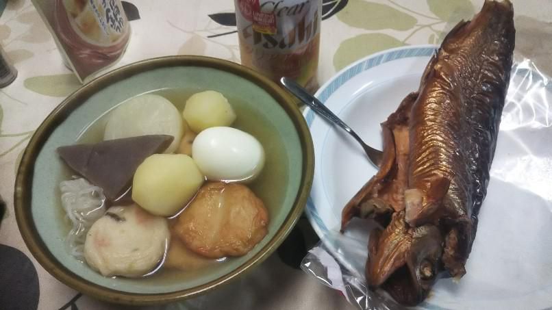 ニジマスの燻製