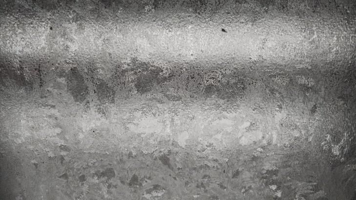 窓の霜
