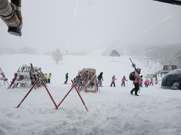 米沢スキー場（スキー授業）