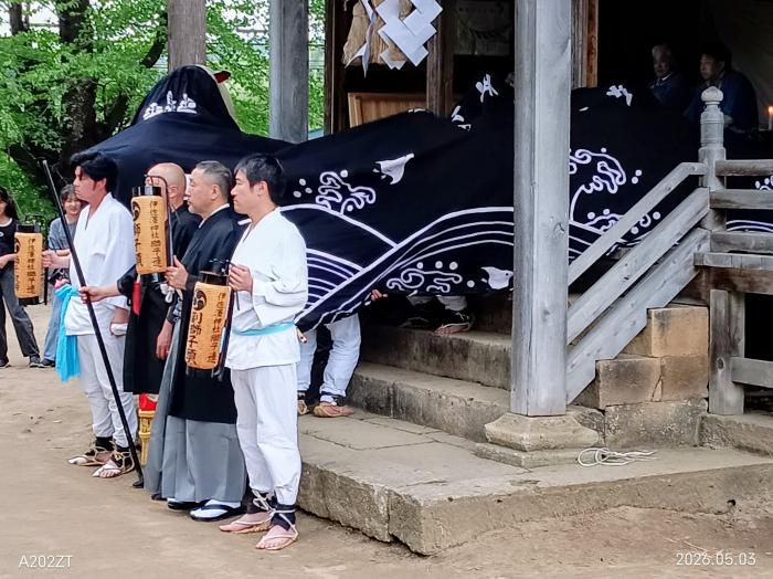 伊佐沢神社獅子舞