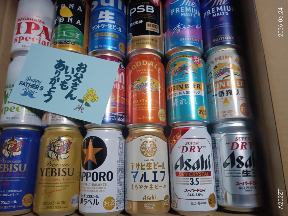 父の日も過ぎて