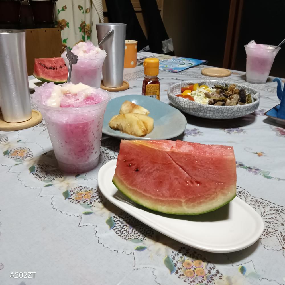夏といえばかき氷