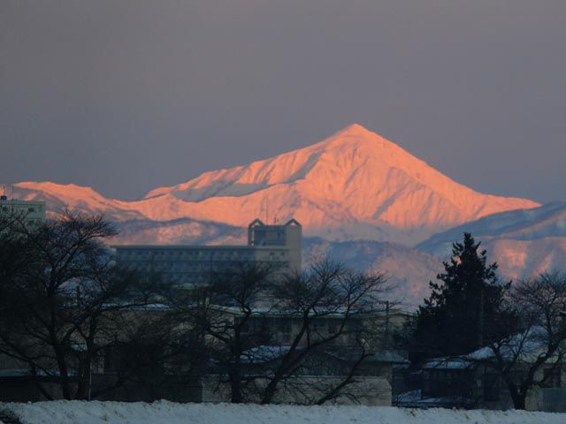 今朝の祝瓶山