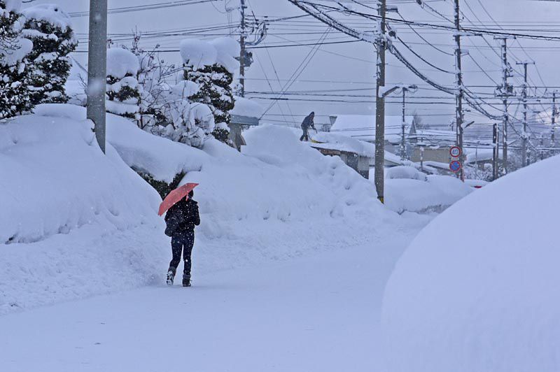米沢も大雪