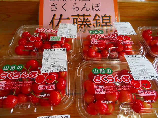 さくらんぼ、入荷しました♪