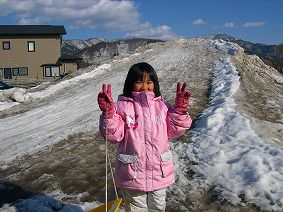 なごり雪？？  　元気だね(^o^)/♪