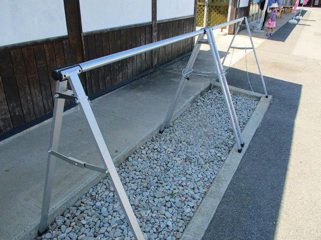 サイクルスタンド設置しました！