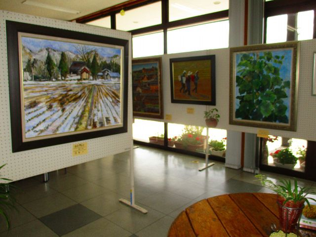 北虹会 絵画展、開催中！