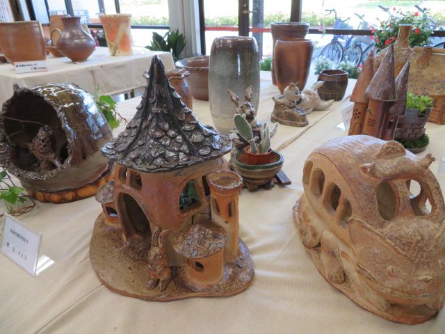 古の穴窯作品展、開催中です♪