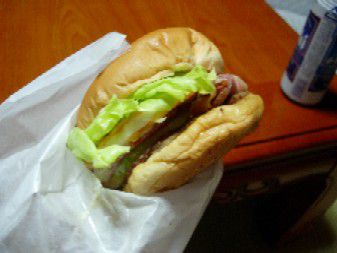 並びました
