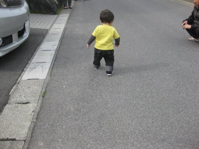 お外デビュー