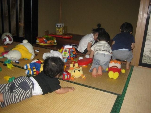 群がってます