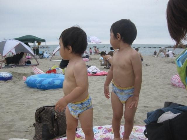 海デビュー
