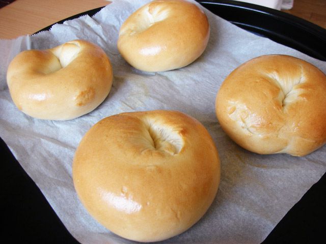 ベーグルを作りました。